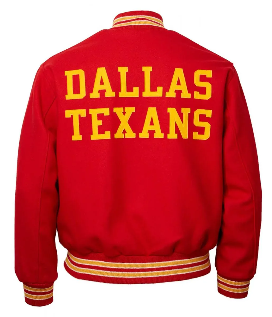 Dallas texans 1960 red wool jacket