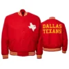 Dallas texans 1960 wool jacket