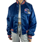 Denver Broncos 90’s Blue Satin Jacket