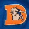 Denver broncos blue windbreaker logo