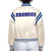 Denver broncos cream full count jacket
