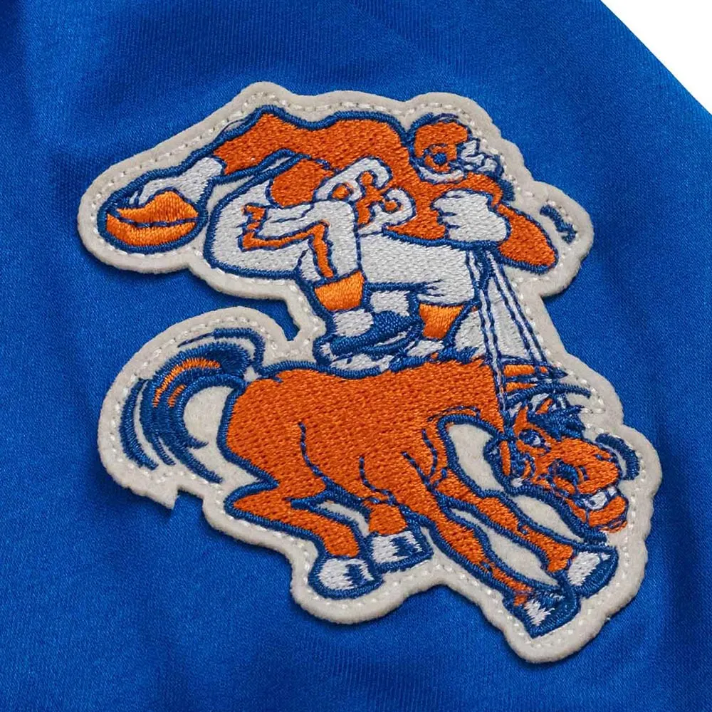 Denver broncos satin windbreaker logo patch