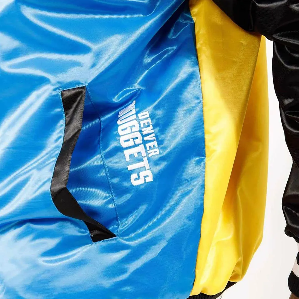 Denver nuggets color block jacket