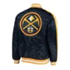 Denver nuggets offensive navy jacket