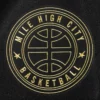 Denver nuggets pro standard black and gold varsity jacket 6