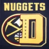 Denver nuggets pro standard mashup wool and leather varsity jacket 5