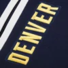 Denver nuggets pro standard mashup wool and leather varsity jacket 6