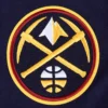 Denver nuggets pro standard script tail wool and leather varsity jacket 6