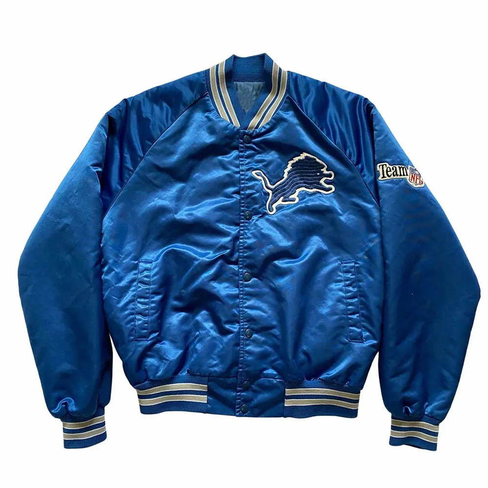 Detroit lions 80s jacket
