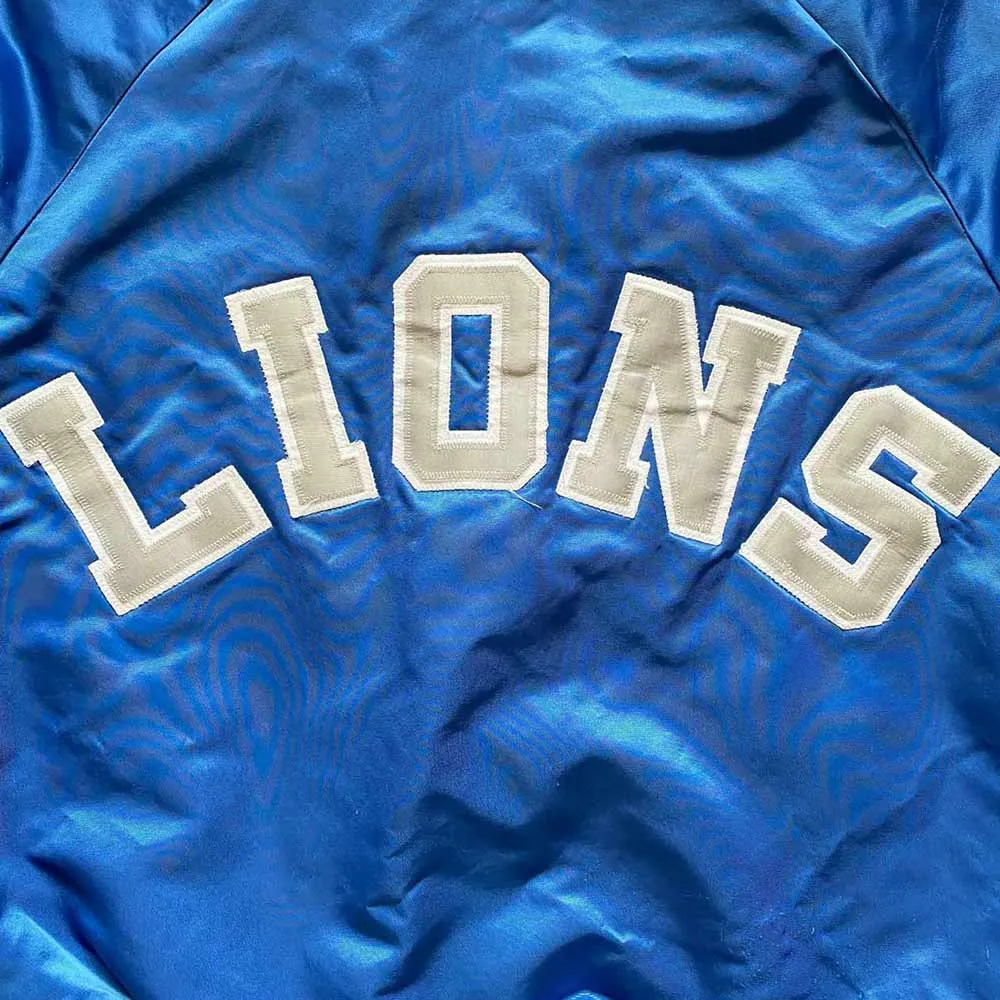 Detroit lions 80s patch logo