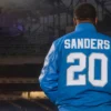 Detroit lions barry sanders blue jacket
