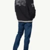 Detroit lions blackout corduroy black varsity jacket scaled 1