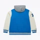 Detroit lions blue sideline vintage fleece jacket