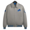 Detroit lions chain bomber jacket
