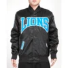 Detroit lions crest emblem jacket