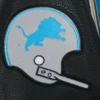 Detroit lions helmet team patch logo