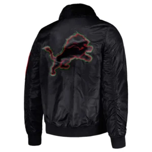 Detroit lions mopkins black jacket
