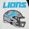 Detroit lions pro standard old english wool and leather varsity 6