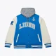 Detroit lions sideline fleece full snap jacket 1