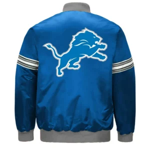Detroit lions striped jacket