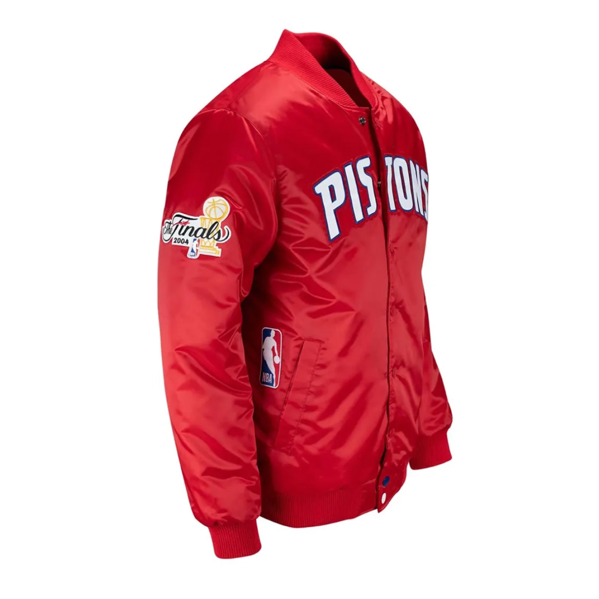 Detroit pistons 20th anniversary full snap jacket