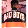 Detroit pistons bad boys city edition black satin jacket