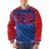 Detroit pistons renegade satin varsity jacket blue red 1