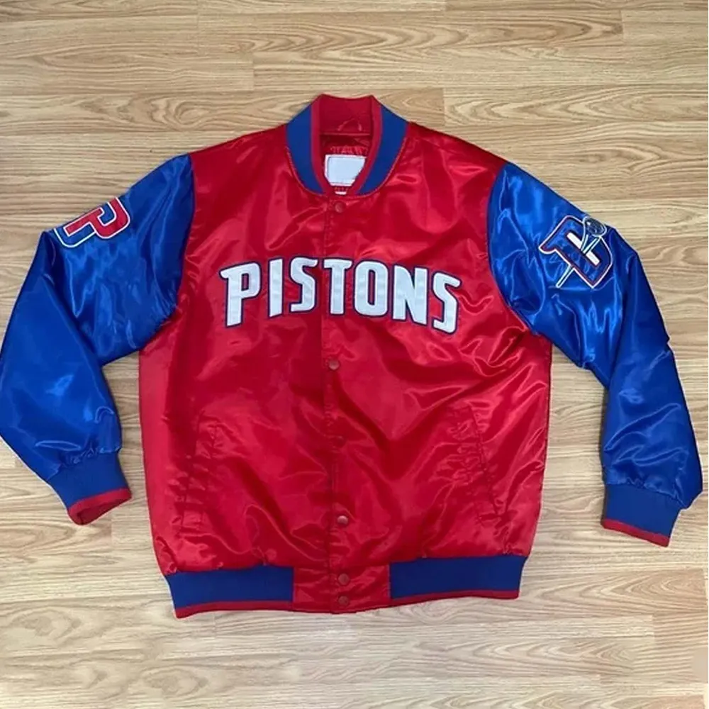 Detroit pistons vintage jacket