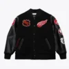 Detroit red wings black out jacket
