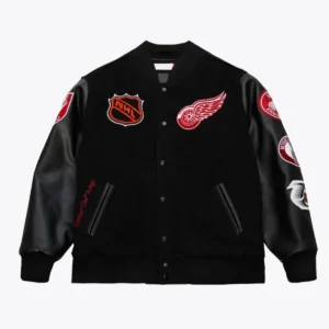 Detroit red wings black out jacket