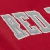 Detroit red wings black rinkside hooded team logo