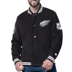 Detroit Red Wings Blackout Corduroy Jacket