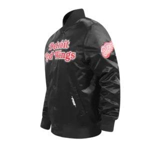 Detroit red wings classic black jacket