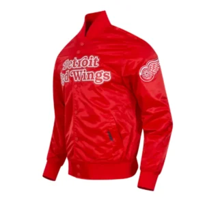 Detroit red wings classic full snap jacket