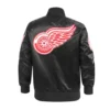 Detroit red wings classic full snap varsity jacket
