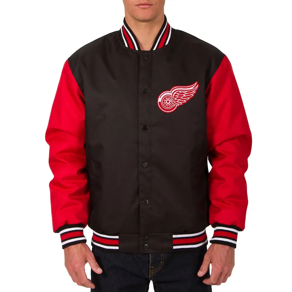 Detroit red wings front hit jacket