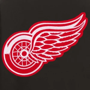Detroit red wings front hit polyester jacket