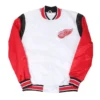 Detroit red wings teddy satin jacket