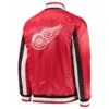 Detroit red wings the ace satin varsity jacket red 1