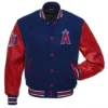 Detroit tigers letterman wool leather varsity jacket 1 2