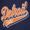 Detroit tigers script tail wool varsity jacket navywhite 6
