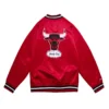 Double clutch lightweight satin jacket chicago bulls 1