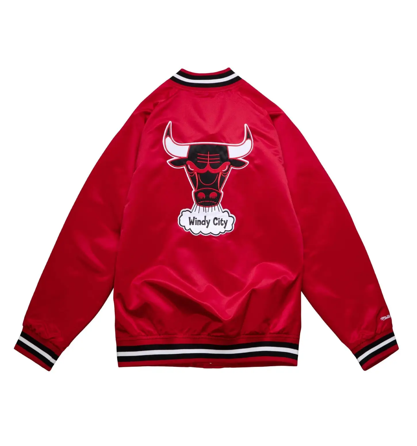 Double clutch lightweight satin jacket chicago bulls 1