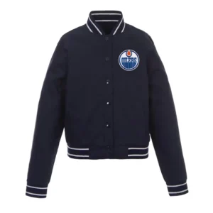 Edmonton oilers front hit jacket