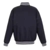Edmonton oilers front hit navy jacket
