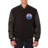 Edmonton oilers one color jacket