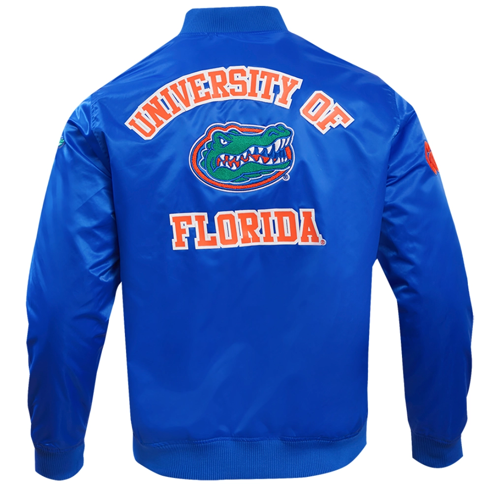 Florida am rattlers classic blue satin jacket