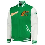 Florida A&M Rattlers Script Tail Wool/Leather Jacket