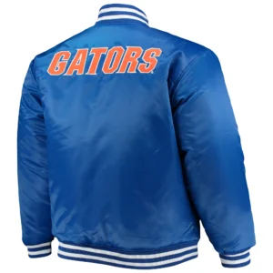 Florida gators big tall polyester varsity jacket
