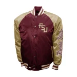 Florida State Seminoles Red/Gold The Game Satin Jacket